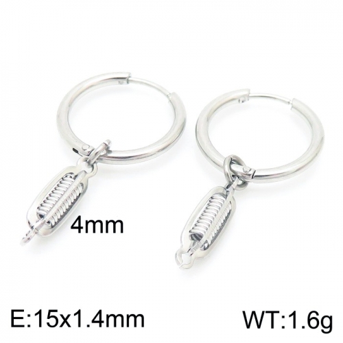 Stainless Steel Earring KE102573-Z9