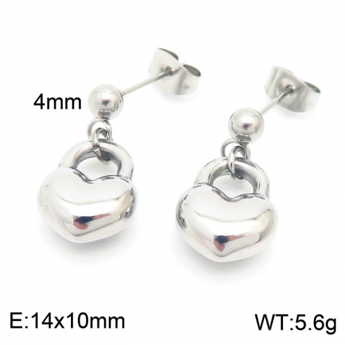 Stainless Steel Earring KE102618-Z10