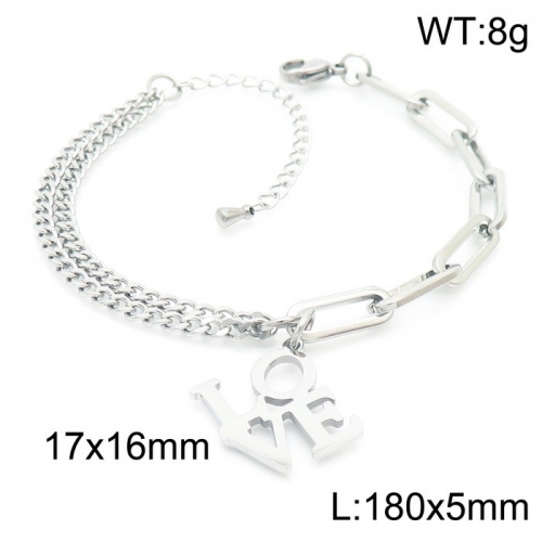 Stainless Steel Bracelet KB157231-Z9