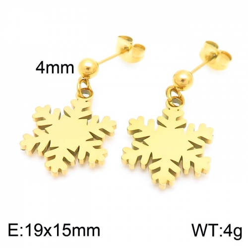 Stainless Steel Earring KE102581-Z10