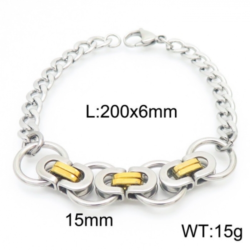 Stainless Steel Bracelet KB157718-Z10