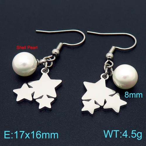 Stainless Steel Earring KE102731-Z10