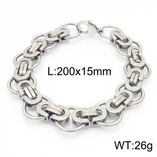 Stainless Steel Bracelet KB157715-Z11