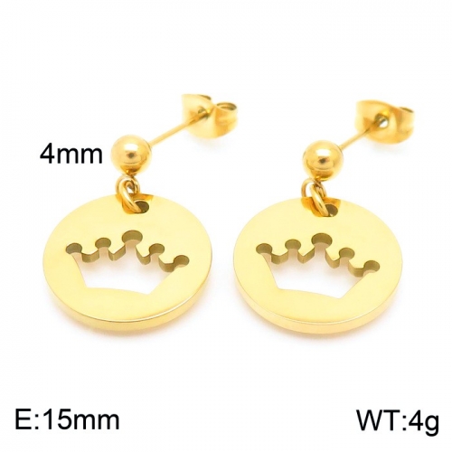 Stainless Steel Earring KE102597-Z10