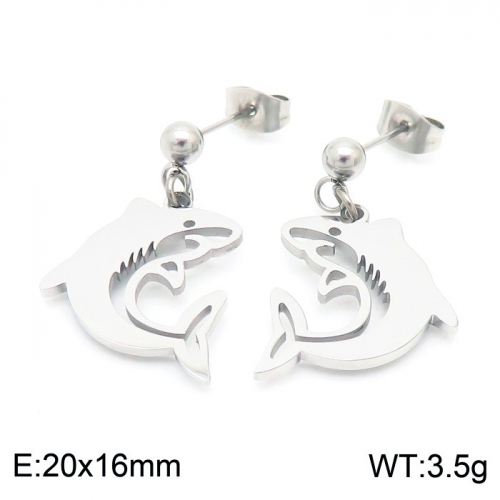 Stainless Steel Earring KE102608-Z8