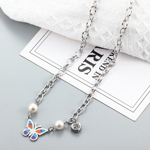 Stainless Steel Uno Necklace UNN0620 (9)