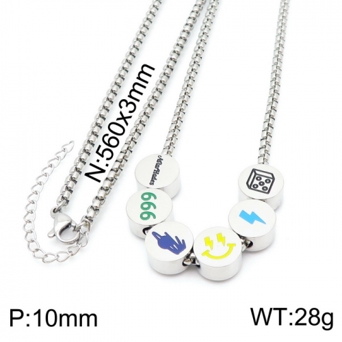 Steel Tou's Necklace XL-103S