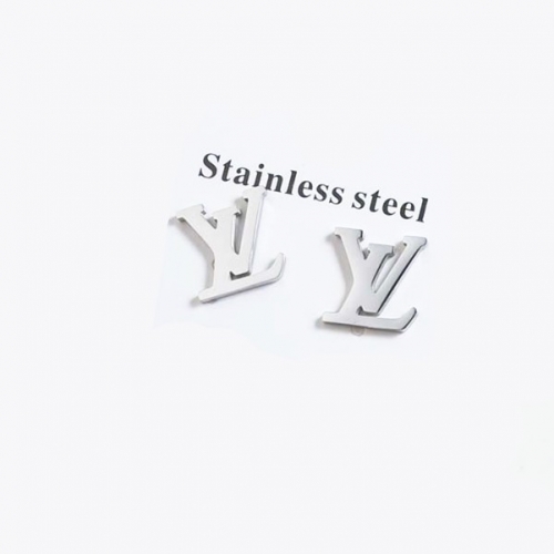 Steel LV Earring TAE0004-S