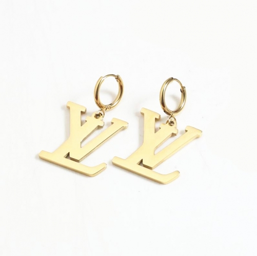 Steel LV Earring TAE0008-G