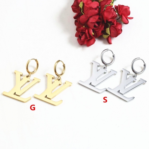 Steel LV Earring TAE0008