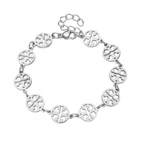 Stainless Steel Tor'y Bracelet T-PWB0056-S