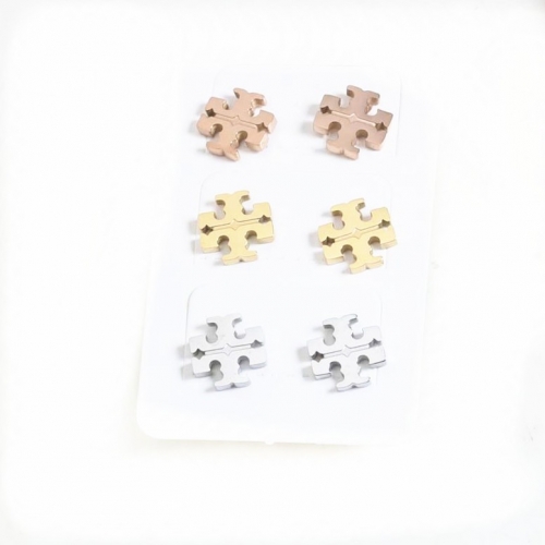 Stainless Steel Tor'y Earring TAE0058-D-3PCS