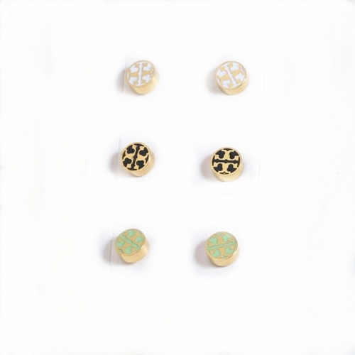 Stainless Steel Tor'y Earring TAE0042-G-3PCS