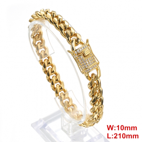 10mm*21cm Gold Color