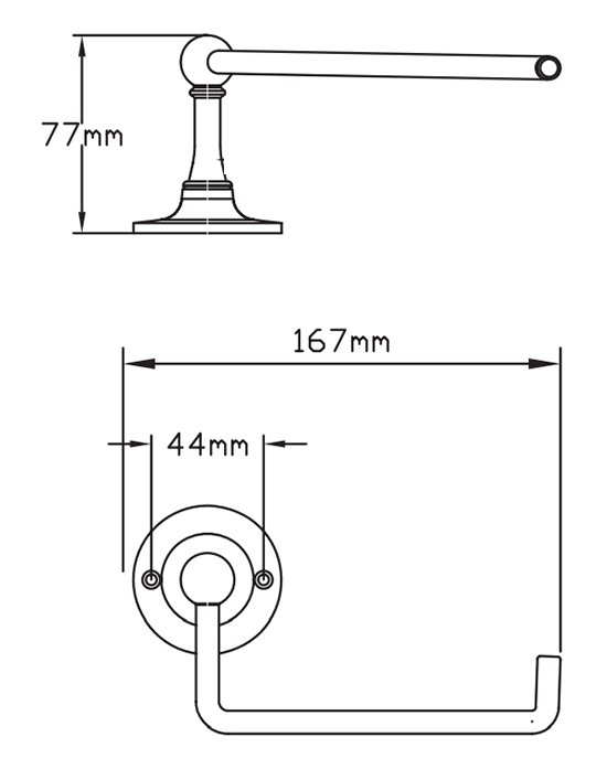 Traditional Toilet Roll Holder