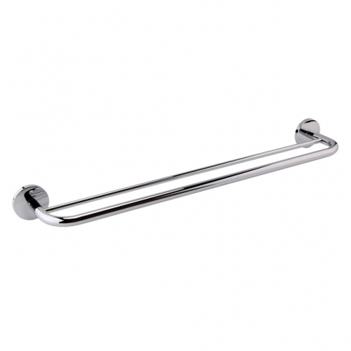 Chrome Double Towel Rail