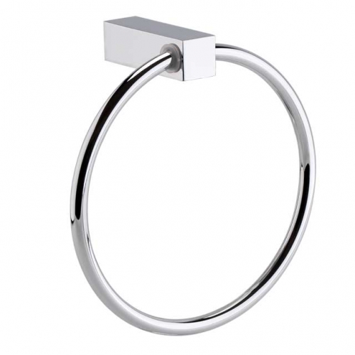 Round Towel Ring - Chrome