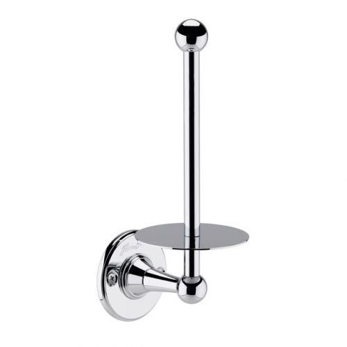 Traditional Spare Toilet Roll Holder - Chrome