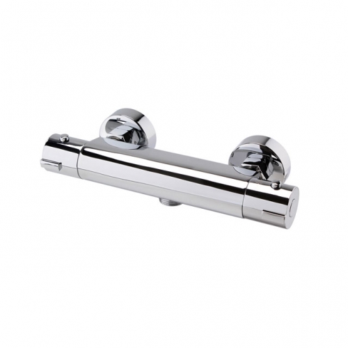 Minimalist Thermostatic Bar Shower Valve - Bottom Outlet