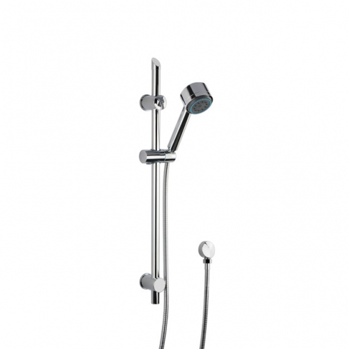 Modern Slide Rail Shower Kit - Chrome