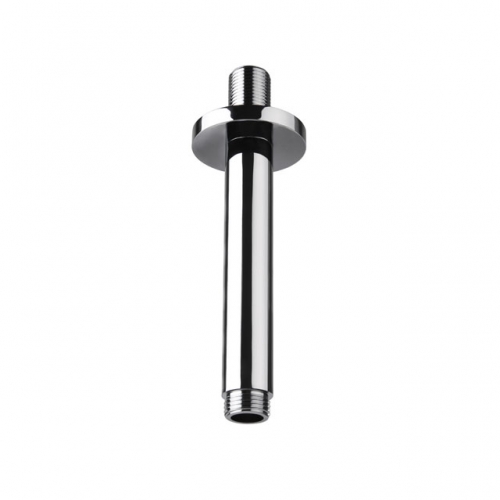 Round Ceiling Arm - 150mm Length - Chrome