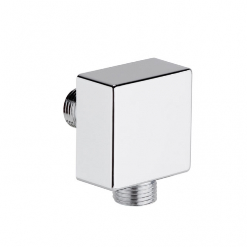 ABS Square Elbow for Concealed Showers - Chrome