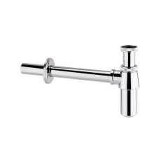 Basin Bottle Trap with 190mm Extension Tube - Chrome