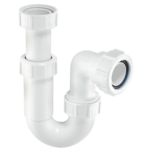 32mm Adjustable Inlet Tubular Swivel 'P' Trap