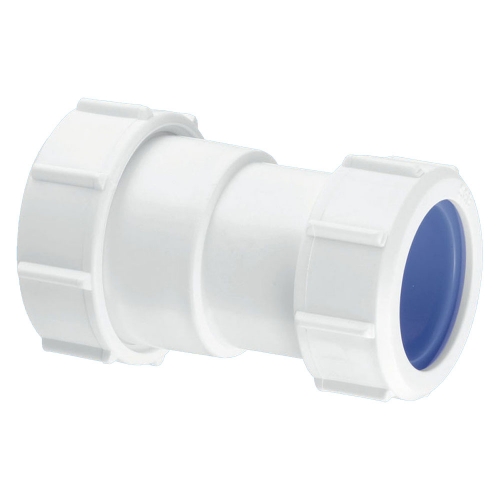 1½" x 40mm Multifit Straight Connector - Multifit x European Pipe Size