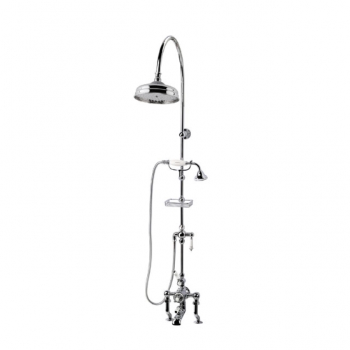 Traditional Bath And Shower Thermostatic Whole Brass Mixer
