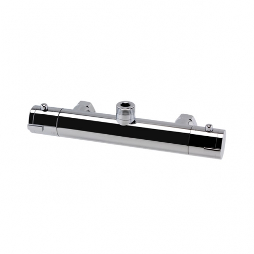Round Thermostatic Bar Valve -Top Outlet