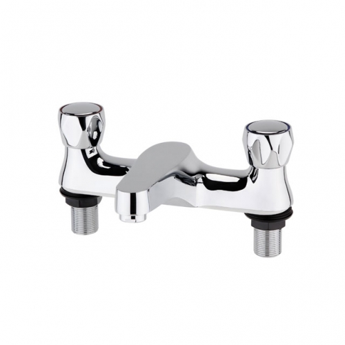 Base Bath Filler Chrome-3/4" Mechanical Valves