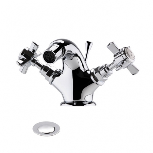 Luxury Beaumont Mono Basin Mixer w/ pop up waste - Chrome