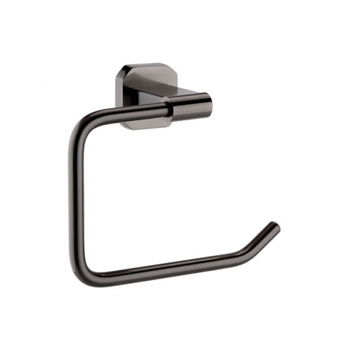 Toilet Roll Holder-Brushed Gun Black