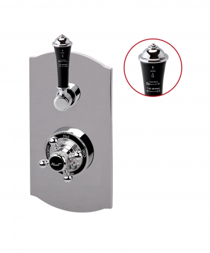 Simple Traditional three outlets Concealed shower Thermostatic Valve