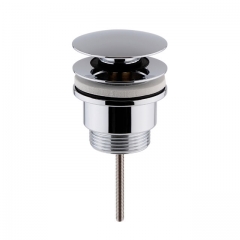 Universal Push Button Basin WasteUniversal Push Button Basin Waste Easy Clean+Free flow fittings