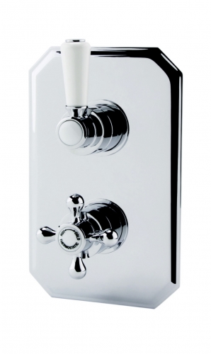 Double Outlet Thermostatic Valve