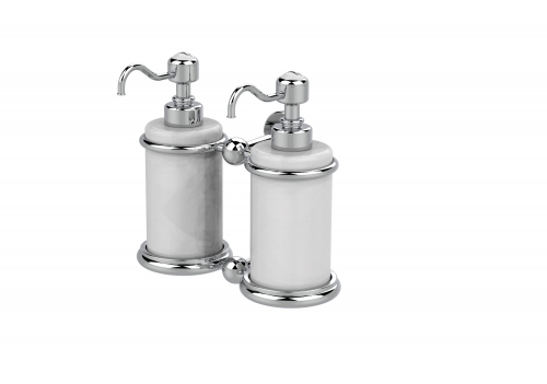 Double Traditional Soap Dispenser