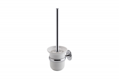 Chrome Toilet Brush & Holder