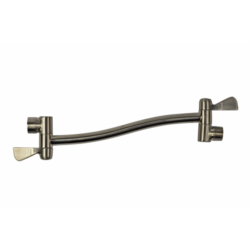 Swing Shower Arm in Brushed Nickel