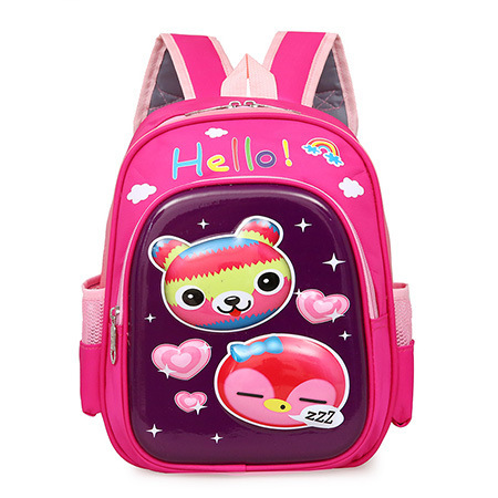 LOGO Customization Kids Cartoon Print Book Backpack School Bag for Children
