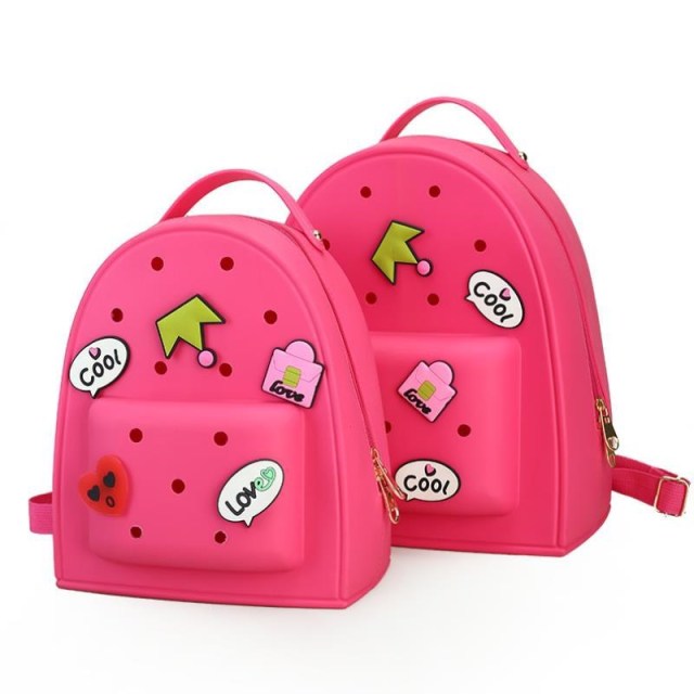 2021 Latest Designer Cute Cartoon Silicone Jelly Backpack for Girls