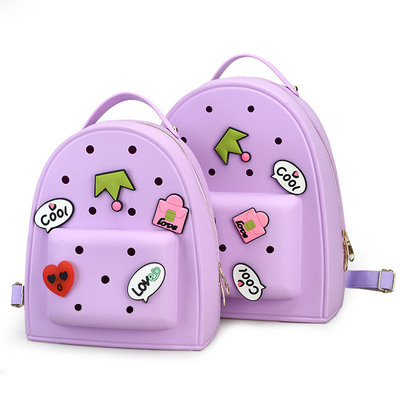 2021 Latest Designer Cute Cartoon Silicone Jelly Backpack for Girls
