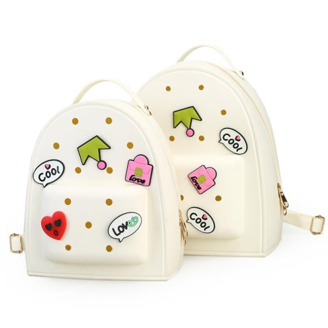 2021 Latest Designer Cute Cartoon Silicone Jelly Backpack for Girls