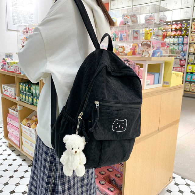 Best Selling Popular Korean College Backpacks Stylish Durable Backpack for Teenage Girl