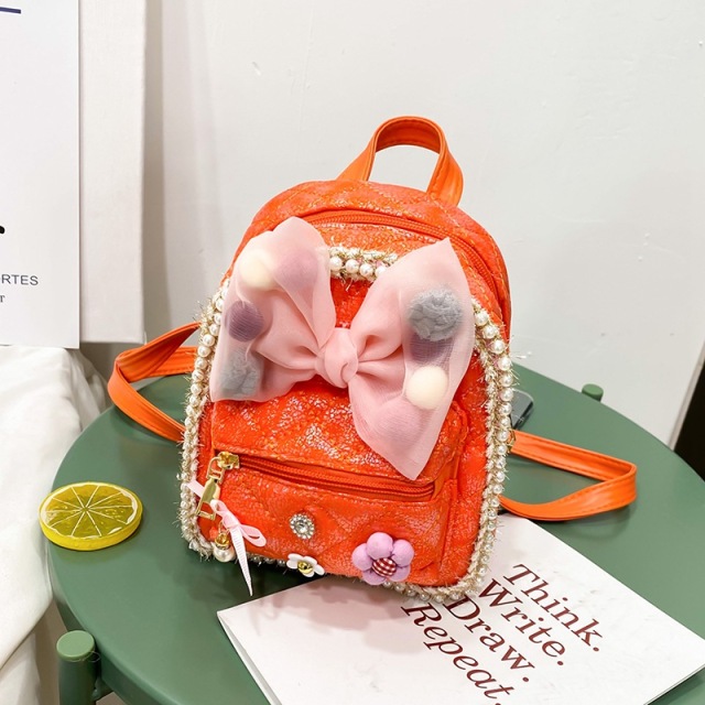 Stylish Beautiful Multifunctional Kids Mini Leather Backpack School Bags