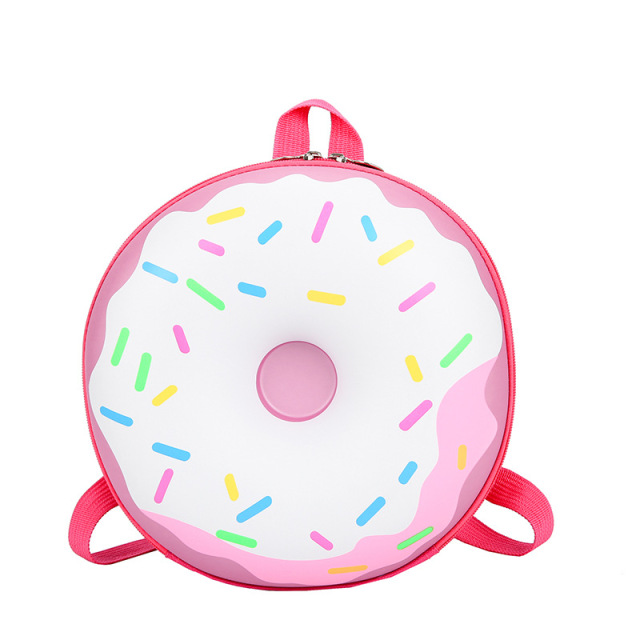 Top Selling Korean Style Durable Waterproof EVA Cute School Bags Kids Doughnut Backpack 2021