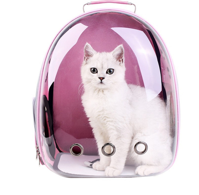 High Quality Practical Acrylic Transparent Cat Carrying Bag Backpack Pet Travel Carrier