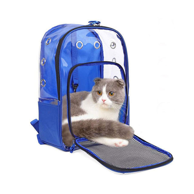 Fashion Multifunctional Transparent PVC Pet Travel Carrier Backpack