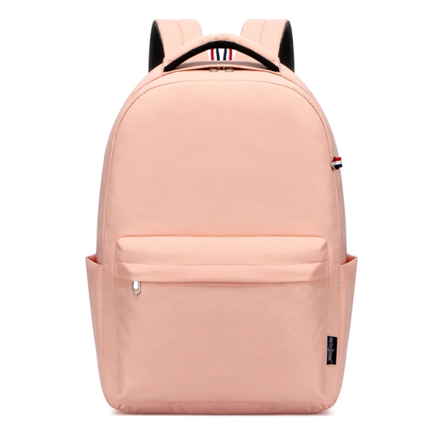 ManZhong Latest Simple Solid Color Ladies Oxford Backpack Bag School Bags